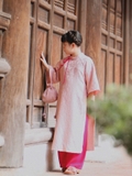Áo dài gấm Tô Châu- hàng thiết kế