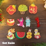 Set 10 món treo cây ngày Tết