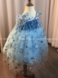 Đầm công chúa esla xanh