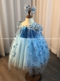 Đầm công chúa esla xanh