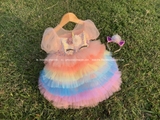 Đầm công chúa unicorn hồng