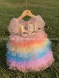Đầm công chúa unicorn hồng