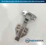 BẢN LỀ TỦ BẾP NEWERA, GIẢM CHẤN INOX 304, LOẠI THẲNG, LẮP NHANH