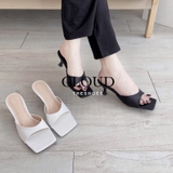 Giày cao gót quai bầu mũi vuông