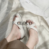 Dép đế bánh mì quai ngang - chéo - xỏ