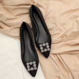 Square Crystal Sandals