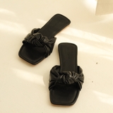 Puffy Bow Sandals