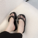 Dép bệt nữ quai tròn