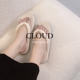 Dép bệt nữ quai tròn