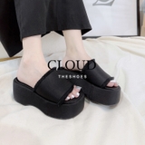 Dép bánh mì viền tua