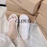 Dép mũi tròn quai xoắn kẹp