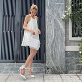 Lizaa Bow Strap Pumps