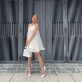 Lizaa Bow Strap Pumps