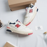 NB 550 x Aimé Leon Dore White Navy Red