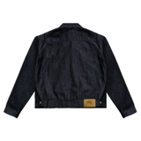 THEM® Denim JACKET Relaxed Double Pocket ( ĐEN CÁT )