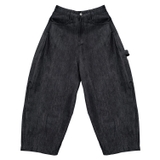 THEM® Denim Pants Relaxed Double Pocket ( ĐEN CÁT )