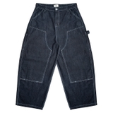 THEM® Jeans Double Knee Raw Denim Wide Fit Pants