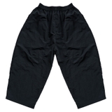 THEM® Quần gió ống rộng form Wide-leg Black Pants .