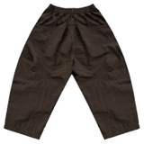 THEM® Quần gió ống rộng form Wide-leg Dark Brown Pants .