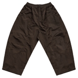 THEM® Quần gió ống rộng form Wide-leg Dark Brown Pants .