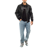 ORDER ÁO KHOÁC BOMBER DA CAO CẤP SẢN XUẤT THỦ CÔNG - ITALY LEATHER - NHẬP KHẨU CHÍNH NGẠCH TỪ Ý