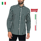 ÁO SƠ MI NAM KẺ CARO FANTASY 213B1230A – CARRERA JEANS - NHẬP KHẨU CHÍNH HÃNG TỪ Ý