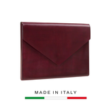 TÚI ĐỰNG TÀI LIỆU BẰNG DA BÊ  -  CUOIO ARTISTICO FIORENTINO - SẢN XUẤT THỦ CÔNG TẠI ITALY