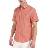 ÁO SƠ MI NAM HỌA TIẾT KẺ SỌC MÀU BRILLIANT ORANGE MW0MW39161_0DM - TOMMY HILFIGER - NHẬP KHẨU CHÍNH HÃNG TỪ Ý