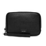 TÚI CLUTCH DA THẬT NAM MÀU ĐEN LV04D1111G_UB1 - CALVIN KLEIN - NHẬP KHẨU CHÍNH HÃNG TỪ Ý