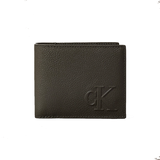 VÍ DA THẬT NAM MÀU GHI LV04G1022G_PAR – CALVIN KLEIN - NHẬP KHẨU CHÍNH HÃNG TỪ Ý