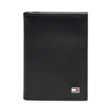 VÍ DA THẬT NAM MÀU ĐEN - TOMMY HILFIGER - NHẬP KHẨU CHÍNH HÃNG TỪ Ý
