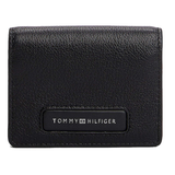VÍ DA THẬT NAM MÀU ĐEN AM0AM13254_BDS - TOMMY HILFIGER - NHẬP KHẨU CHÍNH HÃNG TỪ Ý
