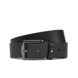 THẮT LƯNG DA THẬT NAM MÀU ĐEN - TOMMY HILFIGER - NHẬP KHẨU CHÍNH HÃNG TỪ Ý