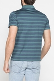 ÁO POLO NAM KẺ NGANG MÀU XANH XĂNG - CARRERA JEANS - NHẬP KHẨU CHÍNH HÃNG TỪ ITALIA