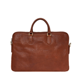 TÚI ĐỰNG LAPTOP DA CALFSKIN110 - Rust -  MEDICI OF FLORENCE - SẢN XUẤT THỦ CÔNG TẠI ITALIA