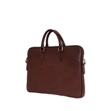 TÚI ĐỰNG LAPTOP DA CALFSKIN 110 - Heritage Brown -  MEDICI OF FLORENCE - SẢN XUẤT THỦ CÔNG TẠI ITALIA