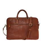 TÚI ĐỰNG LAPTOP DA CALFSKIN110 - Rust -  MEDICI OF FLORENCE - SẢN XUẤT THỦ CÔNG TẠI ITALIA
