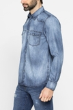 ÁO SƠ MI NAM DÀI TAY VẢI DENIM NHẸ 210A1005X – CARRERA JEANS - NHẬP KHẨU CHÍNH HÃNG TỪ Ý