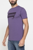 ÁO THUN NAM CỘC TAY BASIC MÀU TÍM IN LOGO – CARRERA JEANS - NHẬP KHẨU CHÍNH HÃNG TỪ Ý