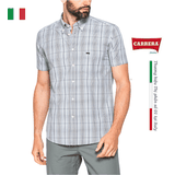 ÁO SƠ MI NAM CỘC TAY HỌA TIẾT KẺ CARO – CARRERA JEANS - NHẬP KHẨU CHÍNH NGẠCH TỪ Ý