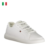 GIÀY SNEAKER NAM MÀU TRẮNG - TOMMY HILFIGER - NHẬP KHẨU CHÍNH HÃNG TỪ Ý