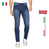 QUẦN JEANS NAM SLIM FIT MÀU XANH MOD. 717 - CARRERA JEANS - NHẬP KHẨU CHÍNH HÃNG TỪ Ý