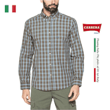 ÁO SƠ MI DÀI TAY NAM KẺ CARO 213A1230A – CARRERA JEANS - NHẬP KHẨU CHÍNH HÃNG TỪ Ý