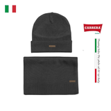 SET MŨ LEN VÀ KHĂN QUÀNG CỔ - CARRERA JEANS- NHẬP KHẨU CHÍNH HÃNG TỪ ITALIA