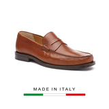 GIÀY LƯỜI CÔNG SỞ (DA THẬT) - GERMANO BELLESI - SẢN XUẤT THỦ CÔNG TẠI ITALY