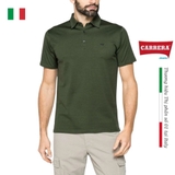 ÁO POLO NAM MÀU TRƠN VẢI COTTON JERSEY - CARRERA JEANS - NHẬP KHẨU CHÍNH HÃNG TỪ ITALIA
