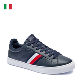 GIÀY SNEAKER NAM MÀU XANH THAN - TOMMY HILFIGER - NHẬP KHẨU CHÍNH HÃNG TỪ Ý
