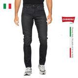 QUẦN JEANS NAM SLIM FIT MÀU ĐEN MOD. 717 - CARRERA JEANS - NHẬP KHẨU CHÍNH HÃNG TỪ Ý
