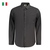 ÁO SƠ MI NAM DÀI TAY CLASSIC FIT MÀU ĐEN - CALVIN KLEIN - NHẬP KHẨU CHÍNH HÃNG TỪ ITALY