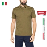 ÁO POLO NAM MÀU TRƠN VẢI COTTON JERSEY - CARRERA JEANS - NHẬP KHẨU CHÍNH HÃNG TỪ ITALIA